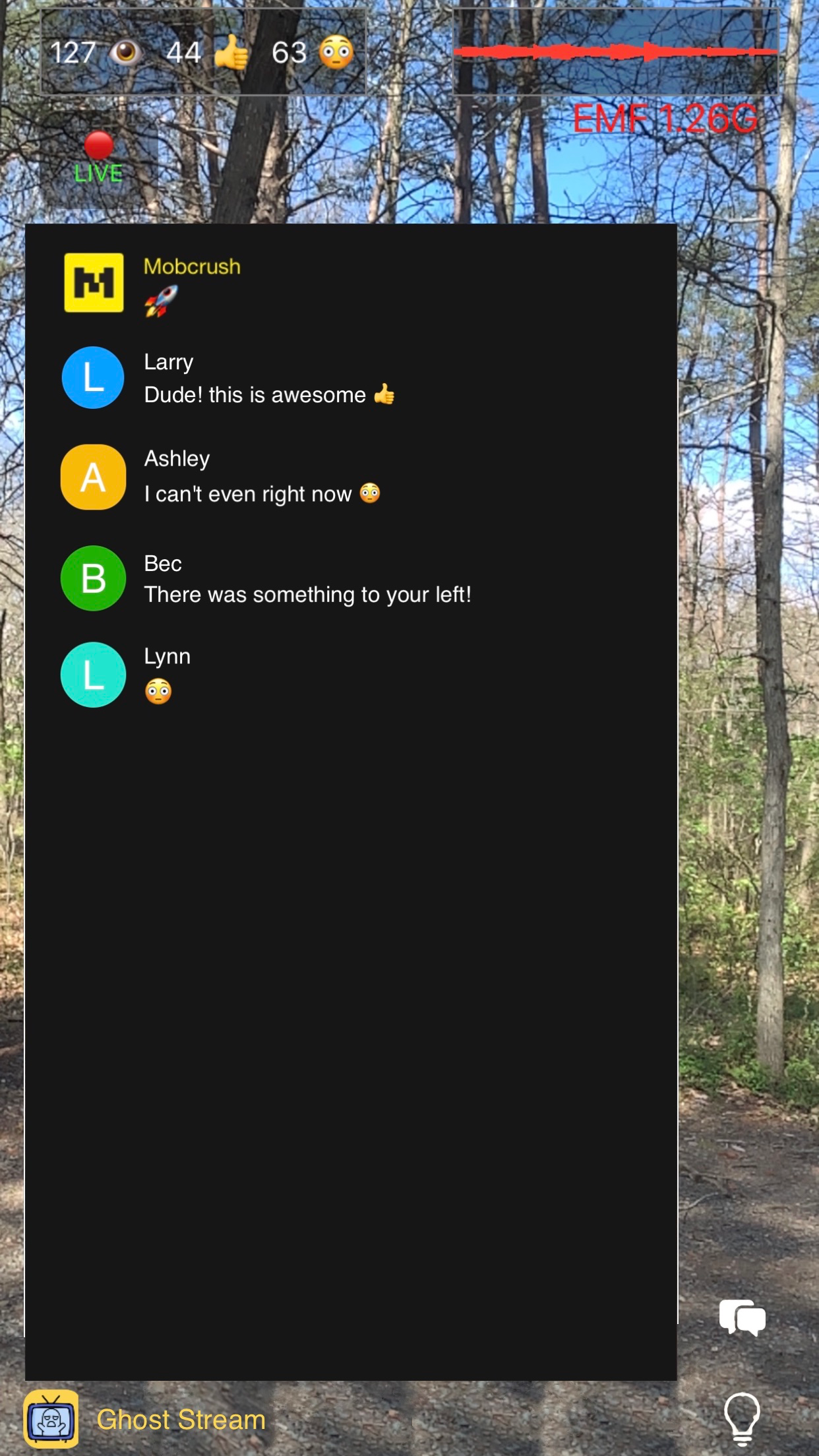 Ghost Stream screenshot